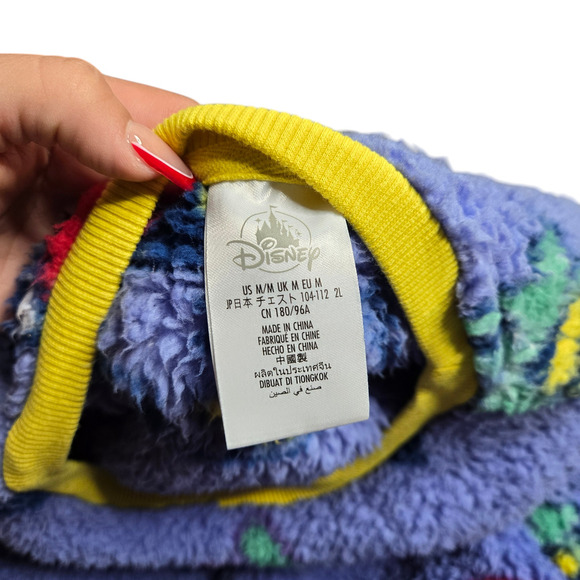 Disney Parks Fleece Women's Pluto Dog Pullover Sweater Size: M - Picture 3 of 3